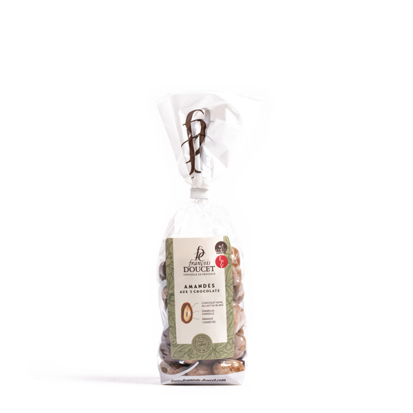 Amandes 3 Chocolats 160G
